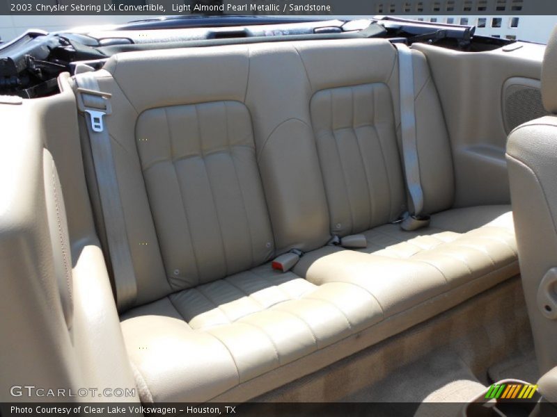 Light Almond Pearl Metallic / Sandstone 2003 Chrysler Sebring LXi Convertible