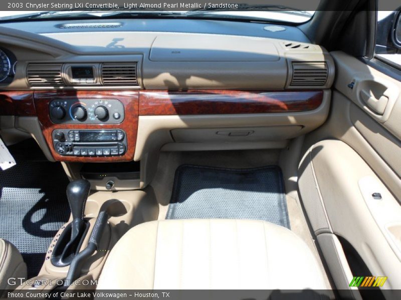 Light Almond Pearl Metallic / Sandstone 2003 Chrysler Sebring LXi Convertible