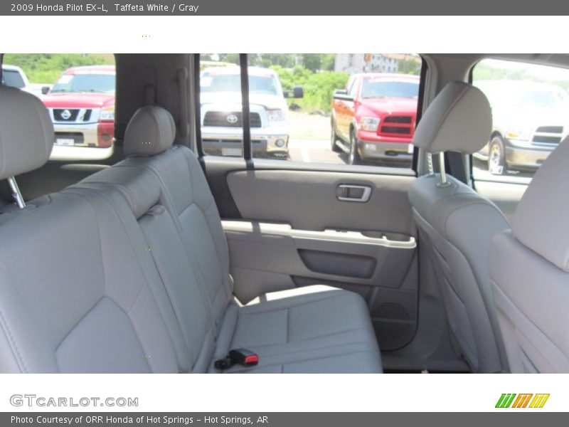 Taffeta White / Gray 2009 Honda Pilot EX-L