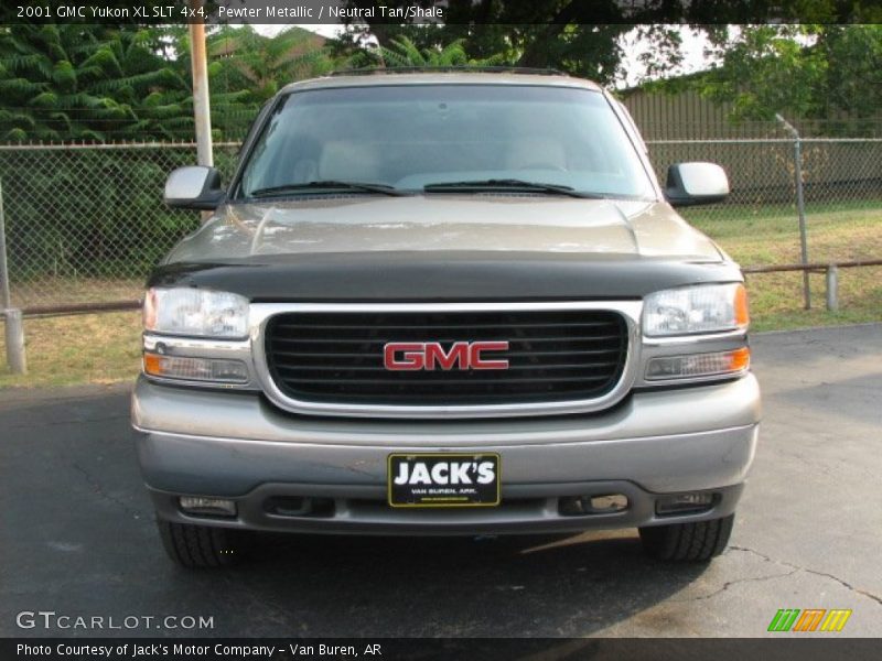 Pewter Metallic / Neutral Tan/Shale 2001 GMC Yukon XL SLT 4x4
