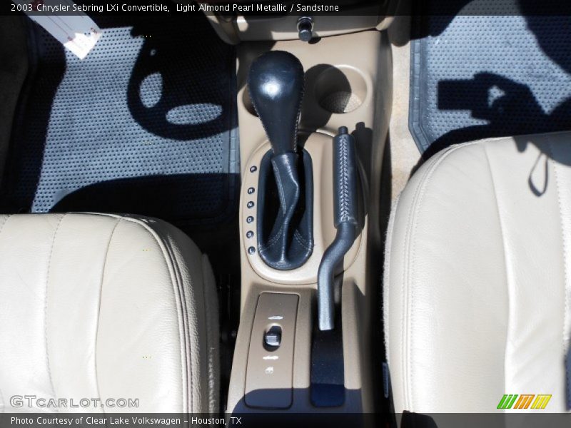 Light Almond Pearl Metallic / Sandstone 2003 Chrysler Sebring LXi Convertible