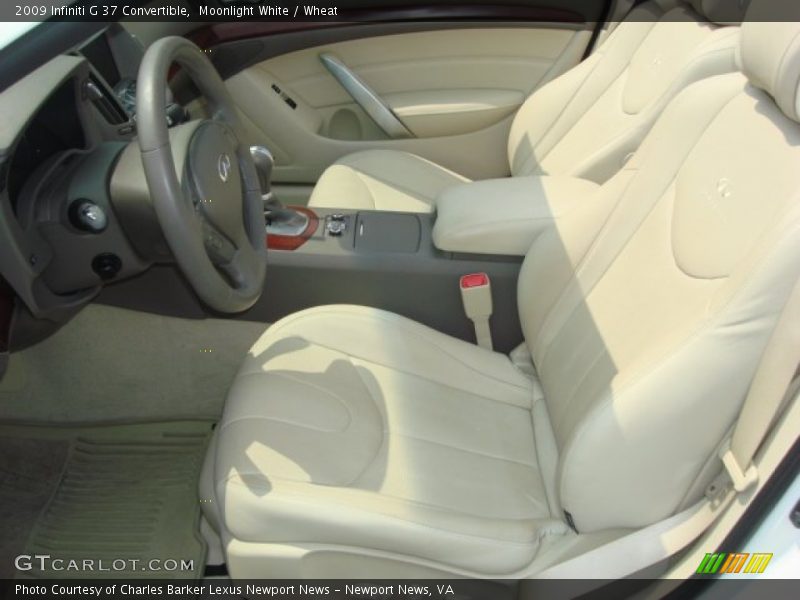  2009 G 37 Convertible Wheat Interior