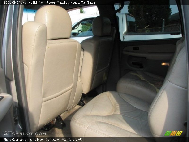 Pewter Metallic / Neutral Tan/Shale 2001 GMC Yukon XL SLT 4x4