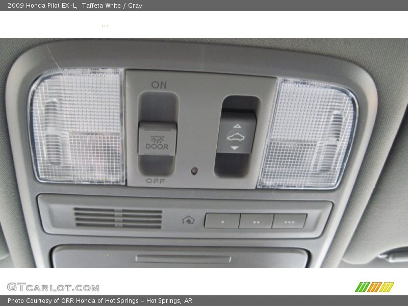 Taffeta White / Gray 2009 Honda Pilot EX-L