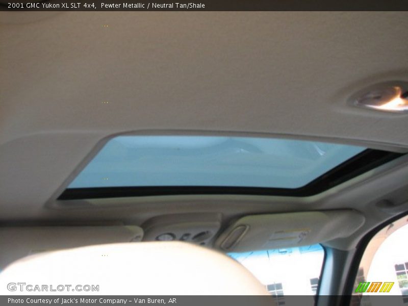 Pewter Metallic / Neutral Tan/Shale 2001 GMC Yukon XL SLT 4x4