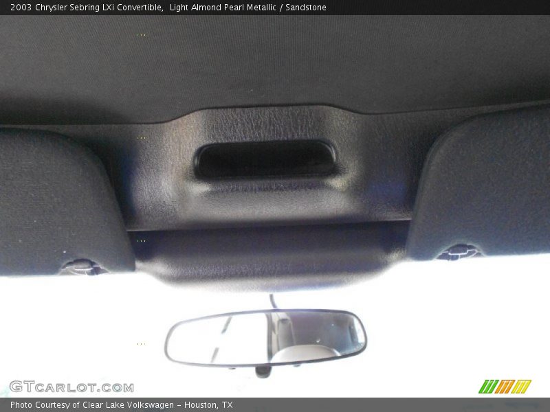 Light Almond Pearl Metallic / Sandstone 2003 Chrysler Sebring LXi Convertible