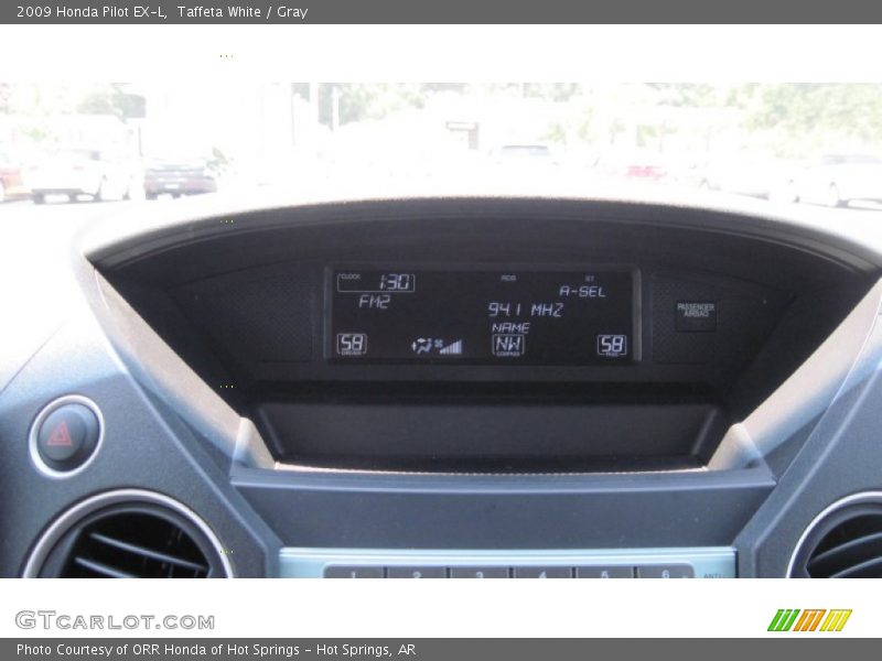 Taffeta White / Gray 2009 Honda Pilot EX-L