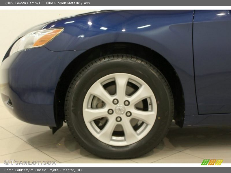 Blue Ribbon Metallic / Ash 2009 Toyota Camry LE