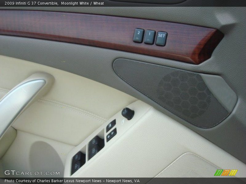 Moonlight White / Wheat 2009 Infiniti G 37 Convertible