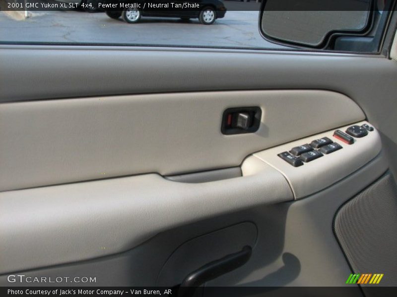 Pewter Metallic / Neutral Tan/Shale 2001 GMC Yukon XL SLT 4x4