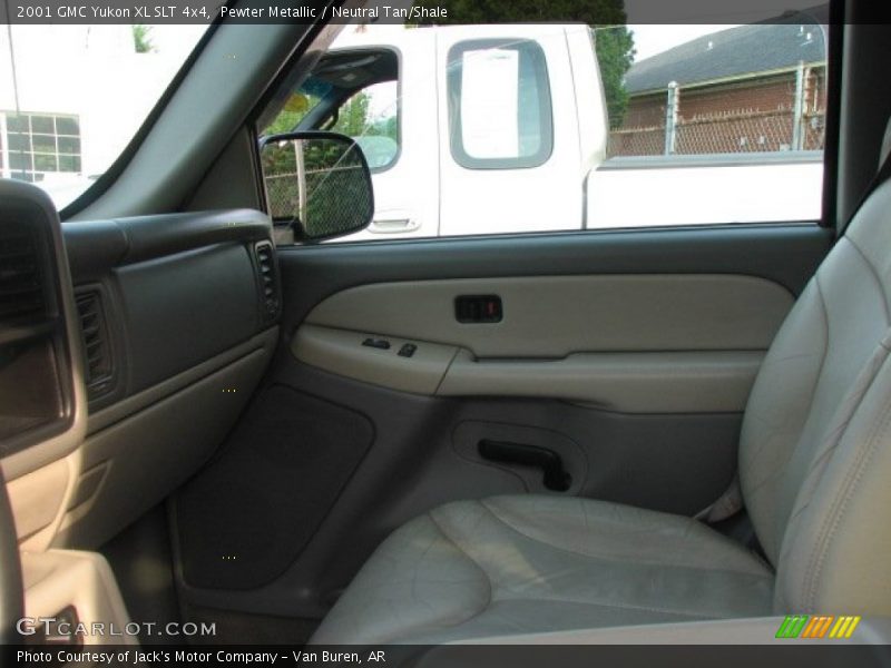Pewter Metallic / Neutral Tan/Shale 2001 GMC Yukon XL SLT 4x4