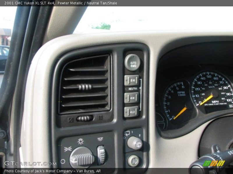 Pewter Metallic / Neutral Tan/Shale 2001 GMC Yukon XL SLT 4x4