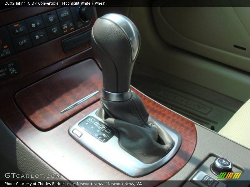  2009 G 37 Convertible 7 Speed ASC Automatic Shifter