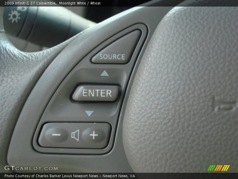 Moonlight White / Wheat 2009 Infiniti G 37 Convertible