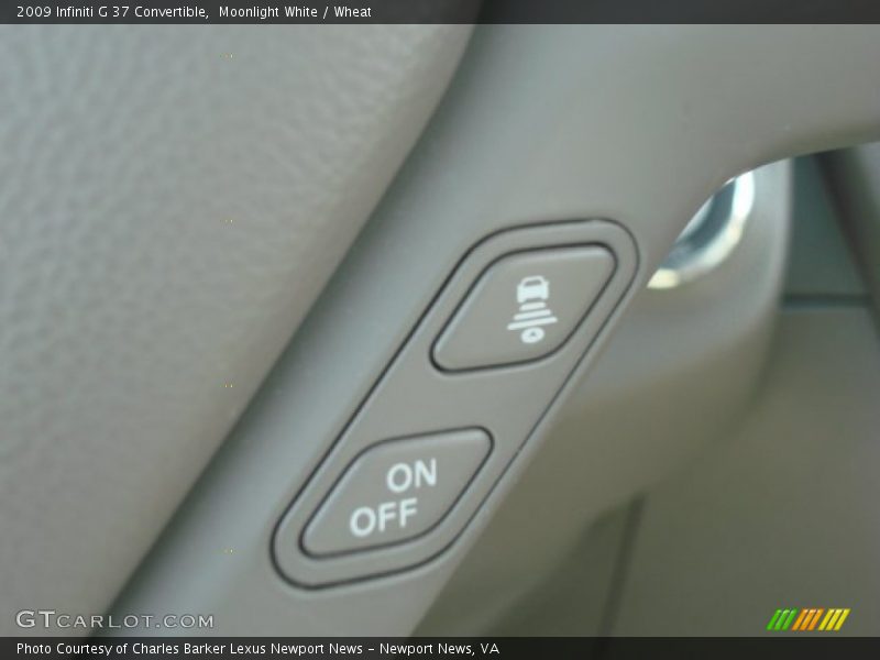 Moonlight White / Wheat 2009 Infiniti G 37 Convertible