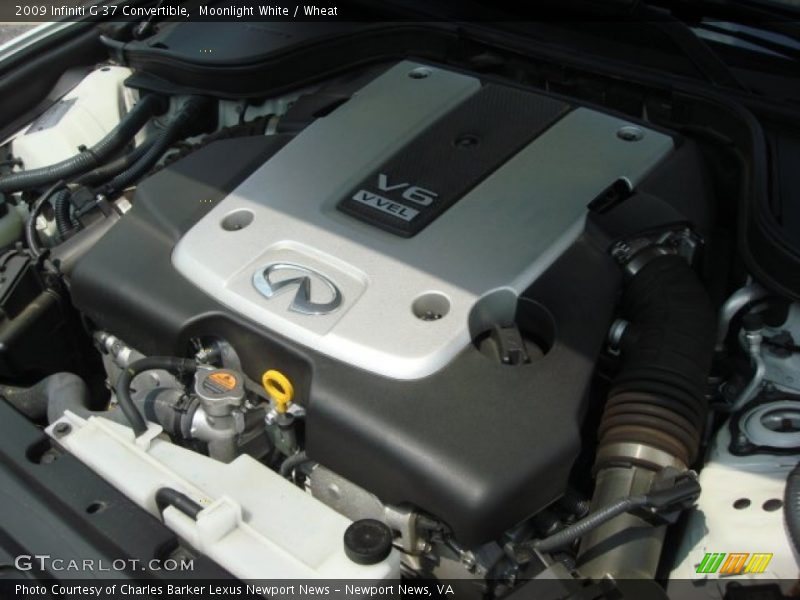 Moonlight White / Wheat 2009 Infiniti G 37 Convertible