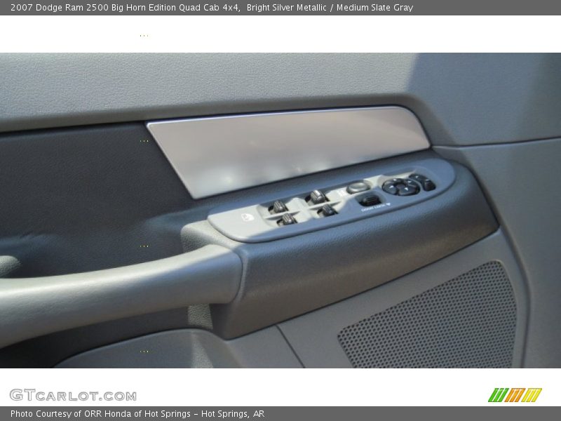Bright Silver Metallic / Medium Slate Gray 2007 Dodge Ram 2500 Big Horn Edition Quad Cab 4x4