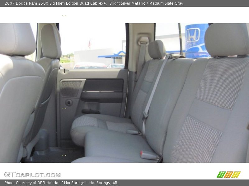 Bright Silver Metallic / Medium Slate Gray 2007 Dodge Ram 2500 Big Horn Edition Quad Cab 4x4