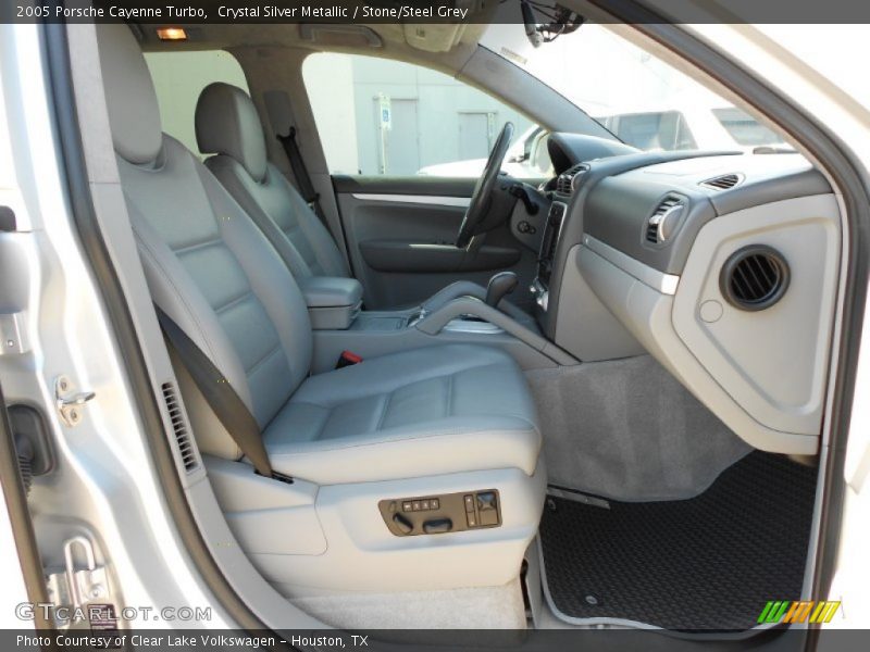  2005 Cayenne Turbo Stone/Steel Grey Interior