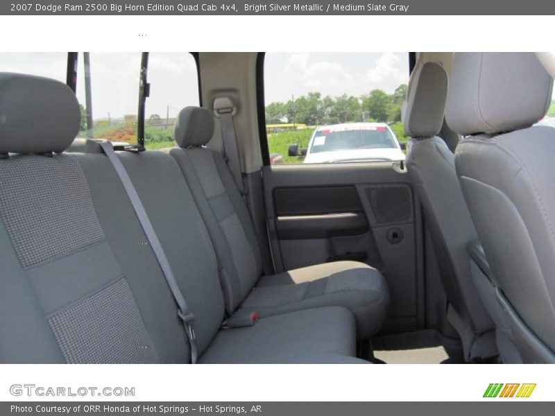 Bright Silver Metallic / Medium Slate Gray 2007 Dodge Ram 2500 Big Horn Edition Quad Cab 4x4