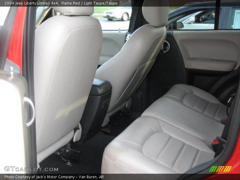 Flame Red / Light Taupe/Taupe 2004 Jeep Liberty Limited 4x4