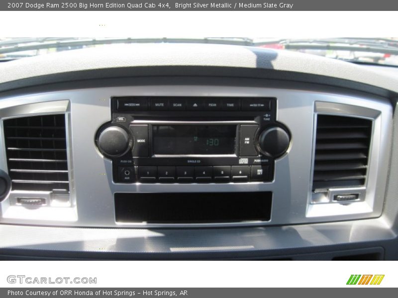 Bright Silver Metallic / Medium Slate Gray 2007 Dodge Ram 2500 Big Horn Edition Quad Cab 4x4