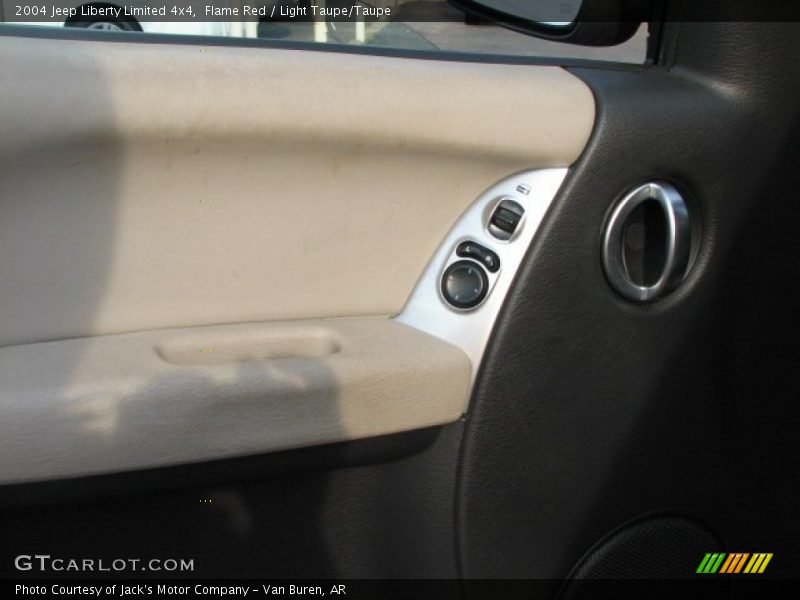 Flame Red / Light Taupe/Taupe 2004 Jeep Liberty Limited 4x4