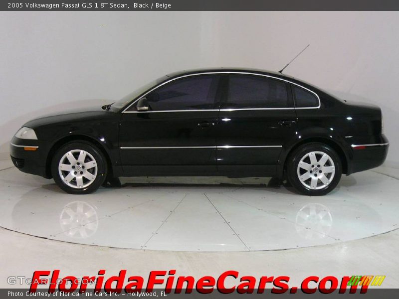 Black / Beige 2005 Volkswagen Passat GLS 1.8T Sedan
