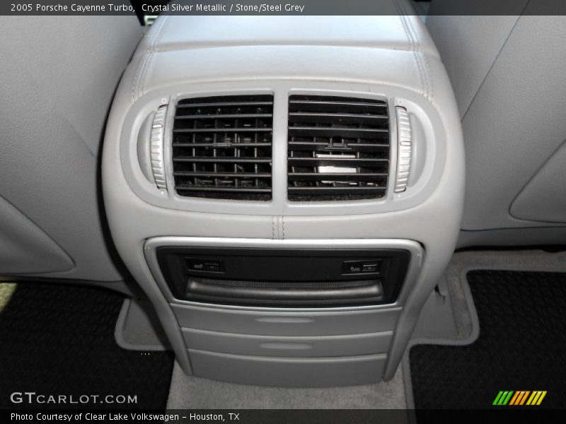 Crystal Silver Metallic / Stone/Steel Grey 2005 Porsche Cayenne Turbo
