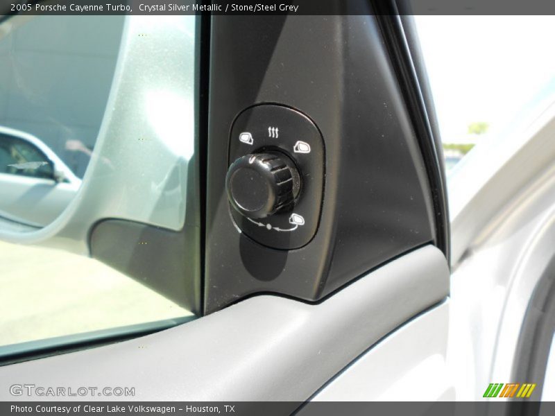 Crystal Silver Metallic / Stone/Steel Grey 2005 Porsche Cayenne Turbo