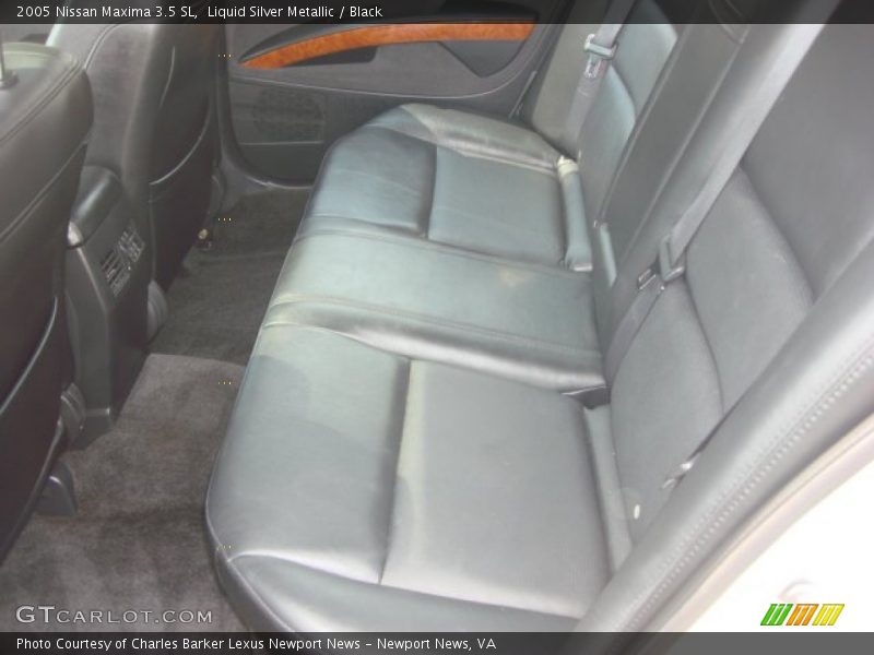 Liquid Silver Metallic / Black 2005 Nissan Maxima 3.5 SL