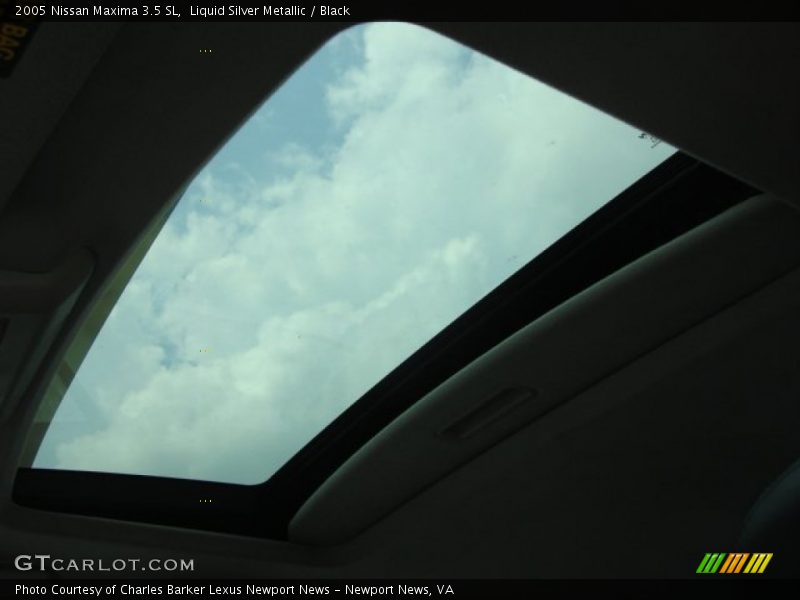 Liquid Silver Metallic / Black 2005 Nissan Maxima 3.5 SL