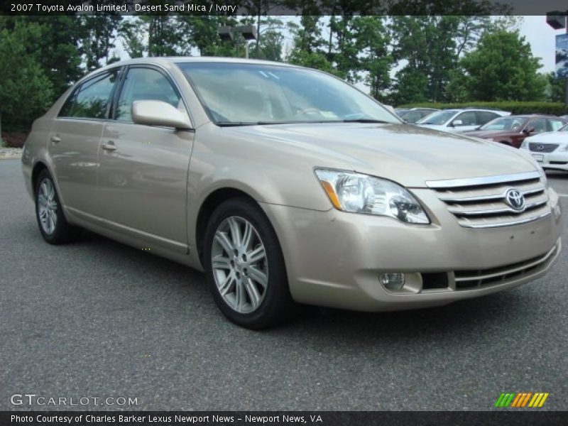 Desert Sand Mica / Ivory 2007 Toyota Avalon Limited