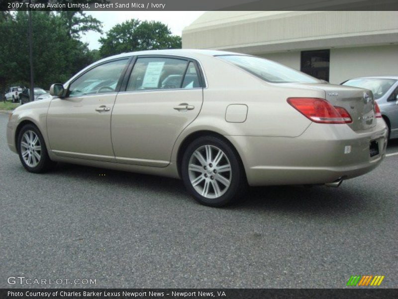 Desert Sand Mica / Ivory 2007 Toyota Avalon Limited