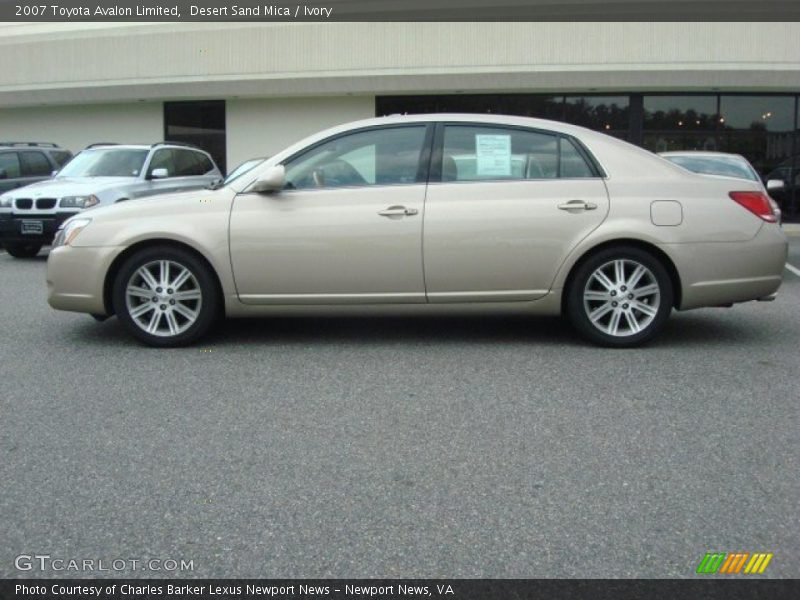 Desert Sand Mica / Ivory 2007 Toyota Avalon Limited