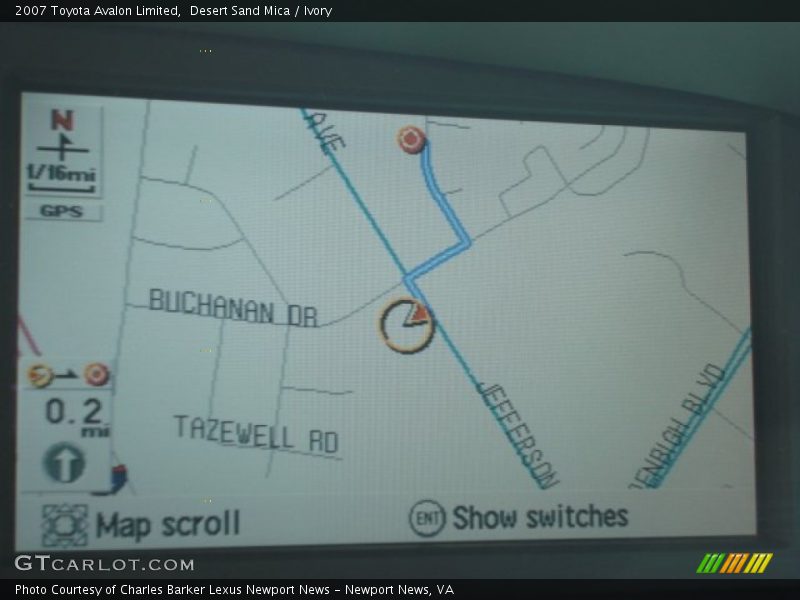 Desert Sand Mica / Ivory 2007 Toyota Avalon Limited
