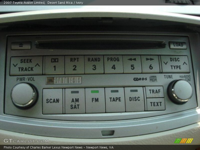Desert Sand Mica / Ivory 2007 Toyota Avalon Limited