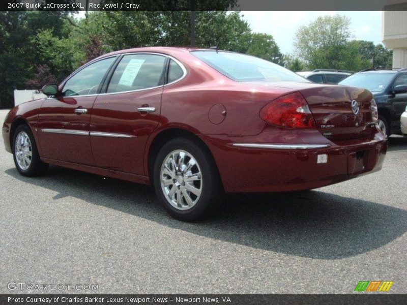 Red Jewel / Gray 2007 Buick LaCrosse CXL