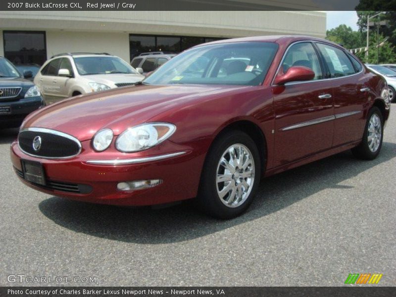 Red Jewel / Gray 2007 Buick LaCrosse CXL