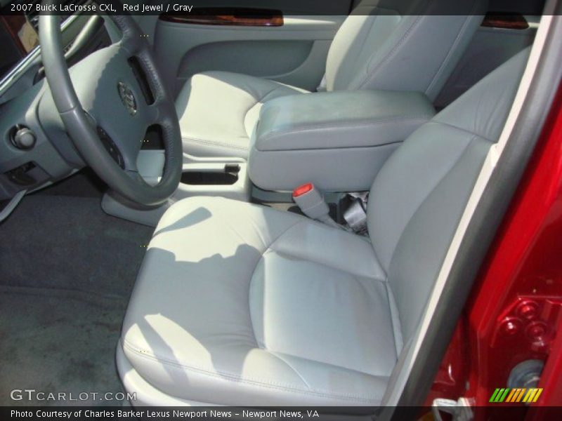 Red Jewel / Gray 2007 Buick LaCrosse CXL