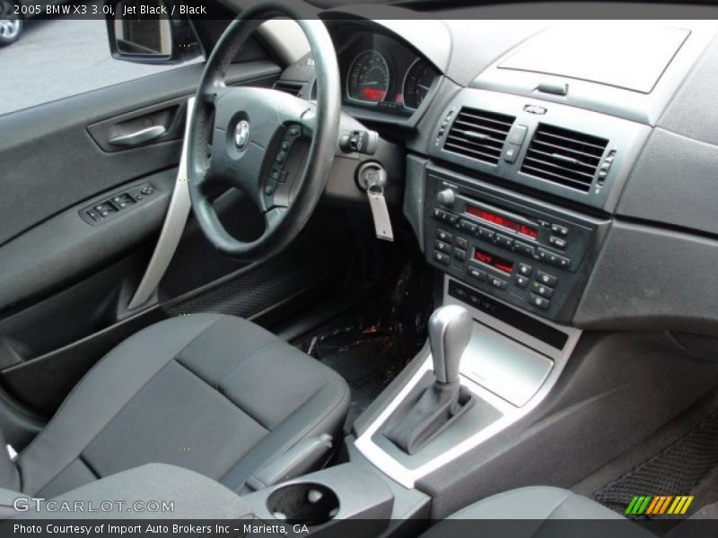 Jet Black / Black 2005 BMW X3 3.0i