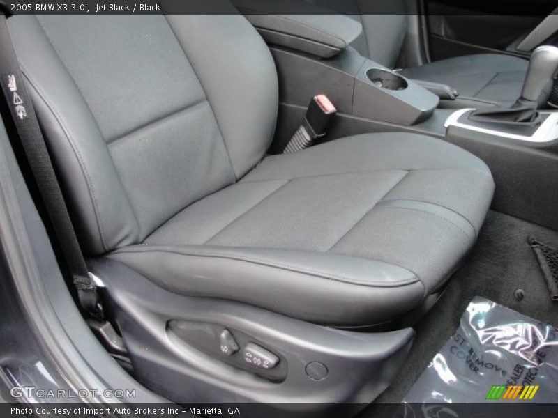 Jet Black / Black 2005 BMW X3 3.0i