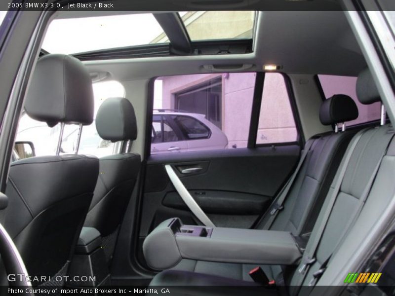 Jet Black / Black 2005 BMW X3 3.0i