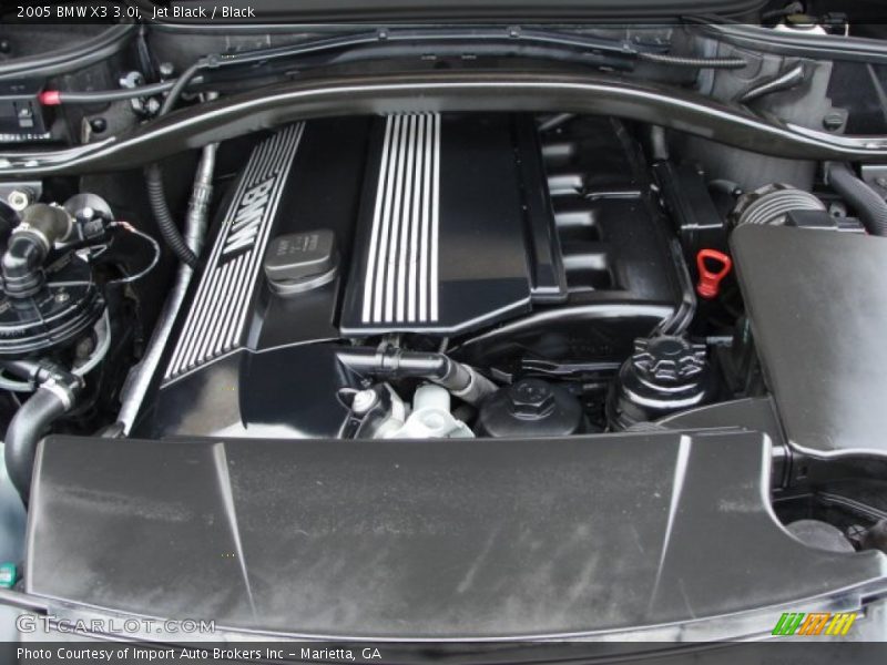 Jet Black / Black 2005 BMW X3 3.0i