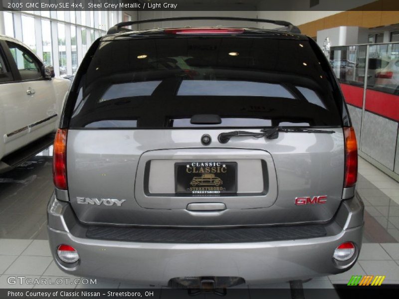 Steel Grey Metallic / Light Gray 2005 GMC Envoy SLE 4x4