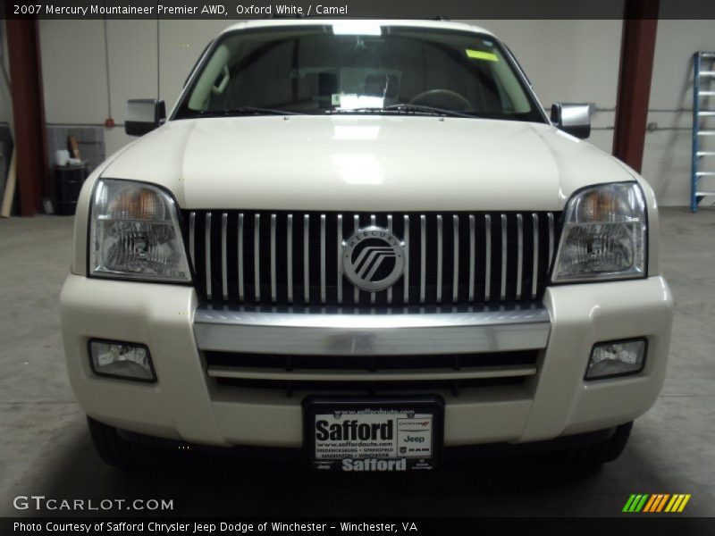 Oxford White / Camel 2007 Mercury Mountaineer Premier AWD