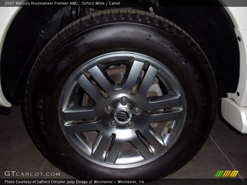 Oxford White / Camel 2007 Mercury Mountaineer Premier AWD