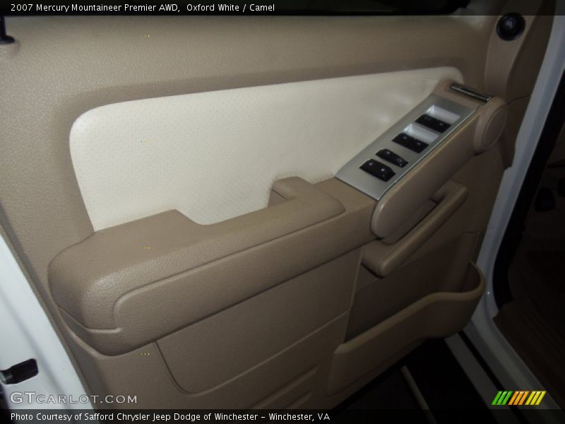 Oxford White / Camel 2007 Mercury Mountaineer Premier AWD