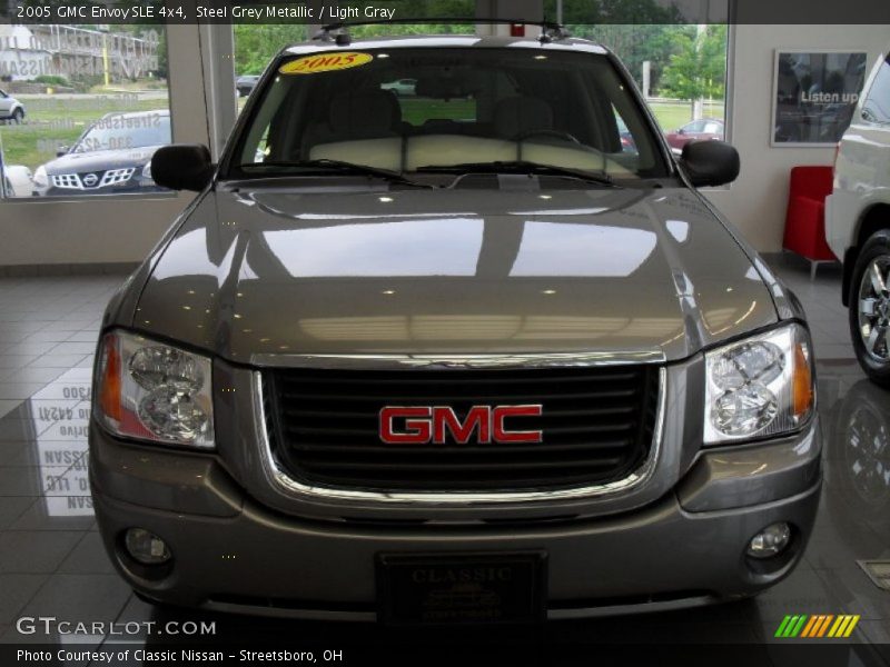 Steel Grey Metallic / Light Gray 2005 GMC Envoy SLE 4x4