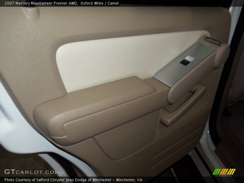 Oxford White / Camel 2007 Mercury Mountaineer Premier AWD